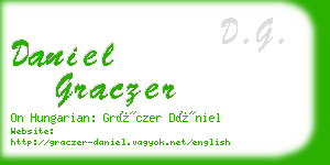 daniel graczer business card